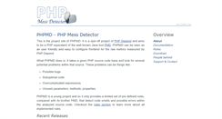 Desktop Screenshot of phpmd.org